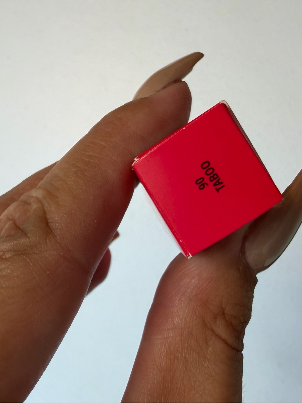MAC Locked Kiss 90 TABOO 24 HR Lipstick 0.06 OZ NIB Bright Bold Long Wear new - Picture 3 of 4